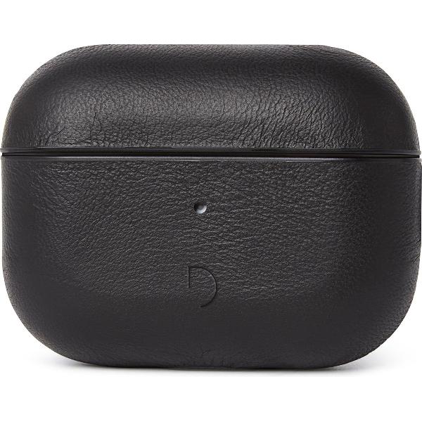 DECODED AirCase Pro – AirPods Pro Full Grain Leren Case (Zwart)