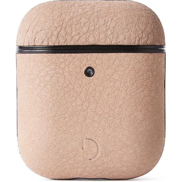 DECODED AirCase2 – AirPods 1 / 2 Full Grain Leren Case (Rosé)