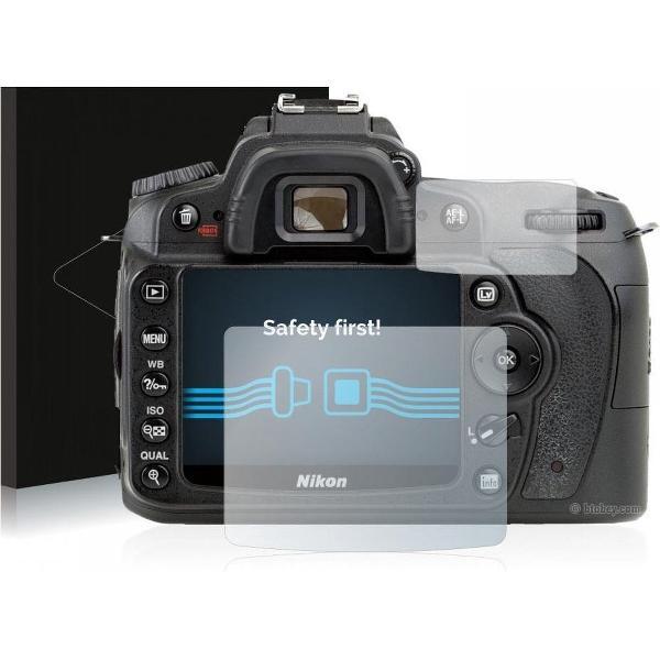 uwcamera® - Nikon D90 Heldere Screenprotector - type: Ultra-Clear