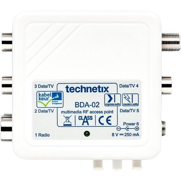 Technetix Antenne opsteekversterker BDA-02-S [ZIGGO geschikt]