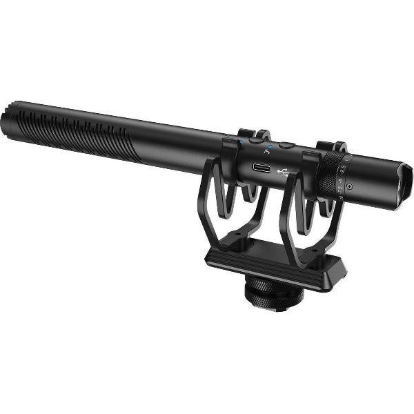 Synco Audio - Shotgun Microfoon - Ontkoppelbaar van Shockproof Mount - Mic-D30