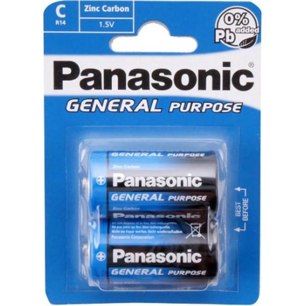 Batterie PANASONIC Baby R14 (2er Blist. VE) C