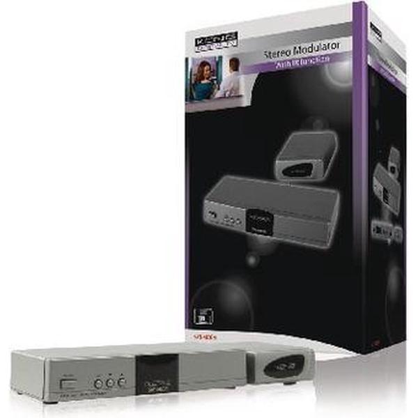 SAT-MOD5 Stereo modulator met ir functie