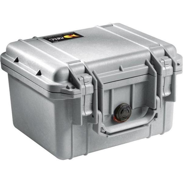 Peli Case - Camerakoffer - 1300 - Zilver excl. plukschuim 25,100000 x 17,800000 x 15,500000 cm (BxDxH)