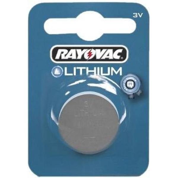 1 Stuk Rayovac CR1616 3v 50mAh lithium knoopcelbatterij