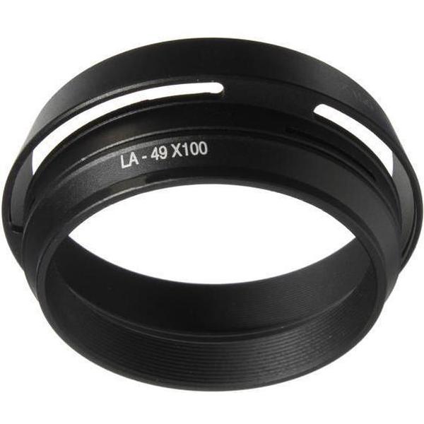 Zonnekap type LA-49X100 / Lenshood voor Fuji objectief (Huismerk)
