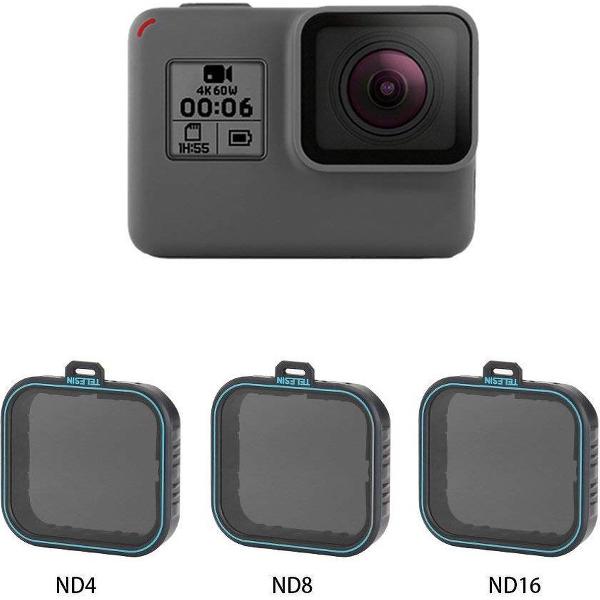 Pro Series Neutral Density Filter ND Filters ND4/8/16 Pack 3x Lens Filter