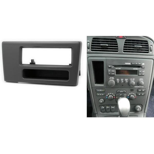 1-DIN VOLVO S60 2000-2004; V70,. XC70 2001-2004 (with pocket) frame Audiovolt 11-557