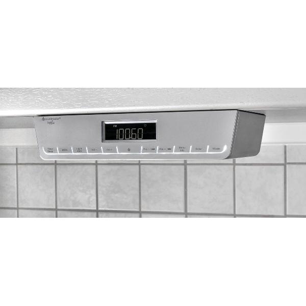 soundmaster UR2016SI Keukenradio DAB, DAB+ DAB+, FM Zilver