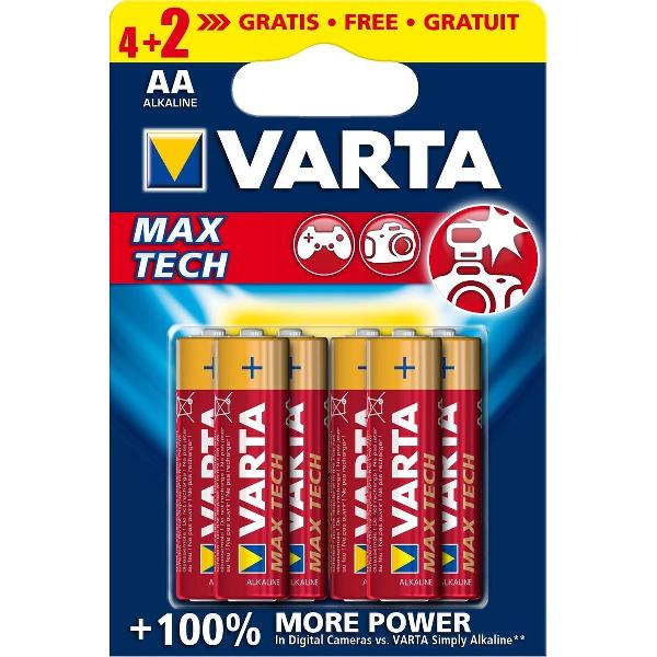 Varta Max Tech AA06 4+2pcs Single-use battery Alkaline