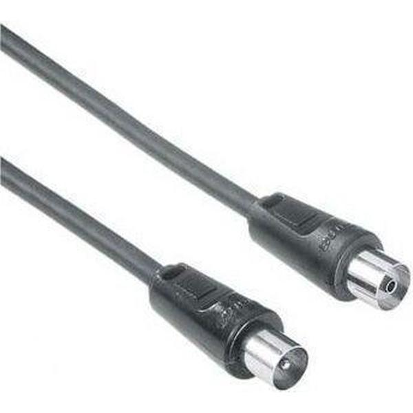 Hama Antenne Kabel 85 dB 1.5m. - Zwart