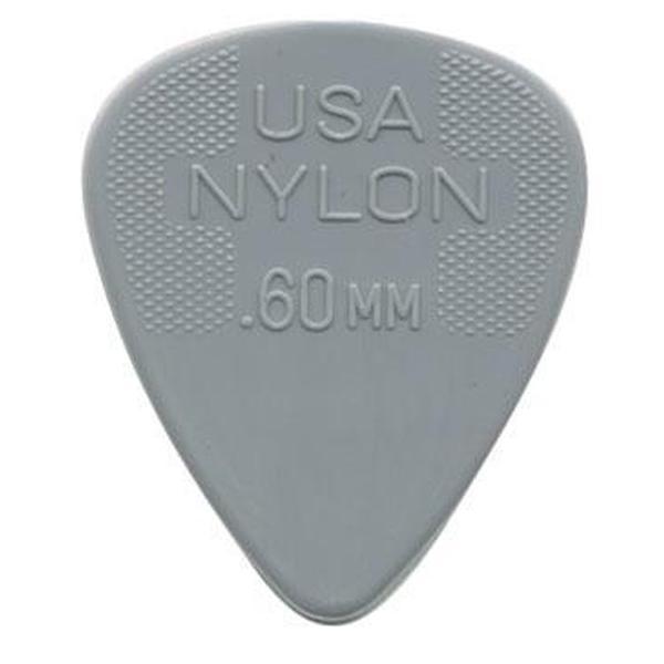 Dunlop Nylon Standard Pick 12-Pack 060mm standaard plectrum