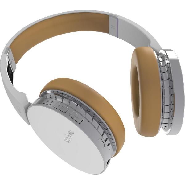 Promate Waves Draadloze Over-Ear Stereo Headset / Koptelefoon (Wit)