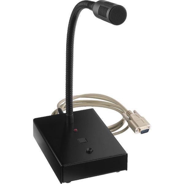 Monacor MEVAC-1PTT Bedraad Zwart