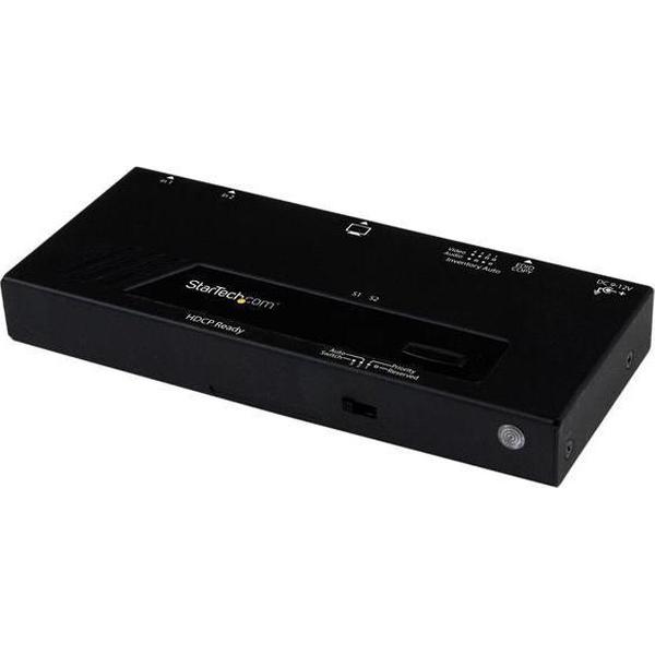 StarTech 2-poorts HDMI switch met automatische en prioriteitschakeling - 1080p