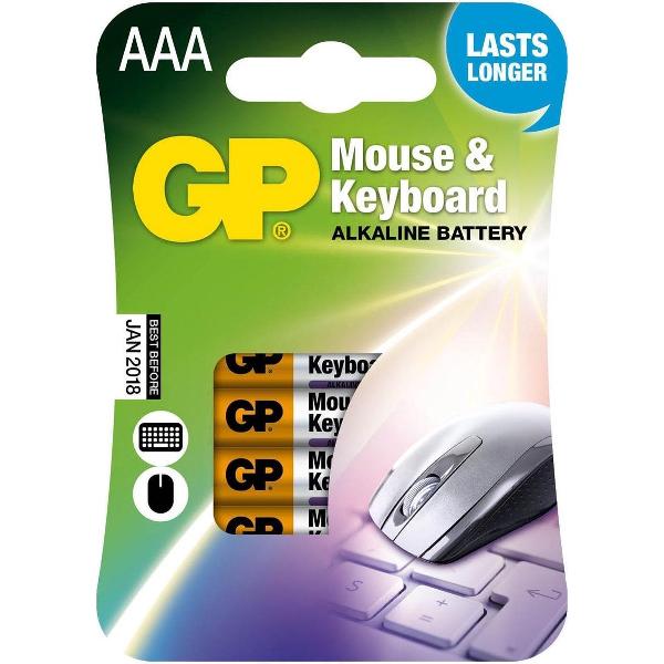 GP AAA Muis & Toetsenbord Batterijen