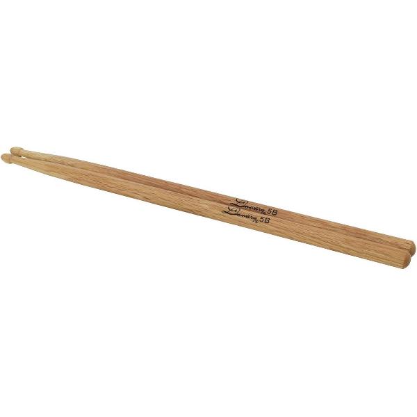 Dimavery DDS-5B Drumstokken - Eiken - Houten tip - Dikte 5B - Drumsticks - 2 Stuks Drumstick / Drumstok