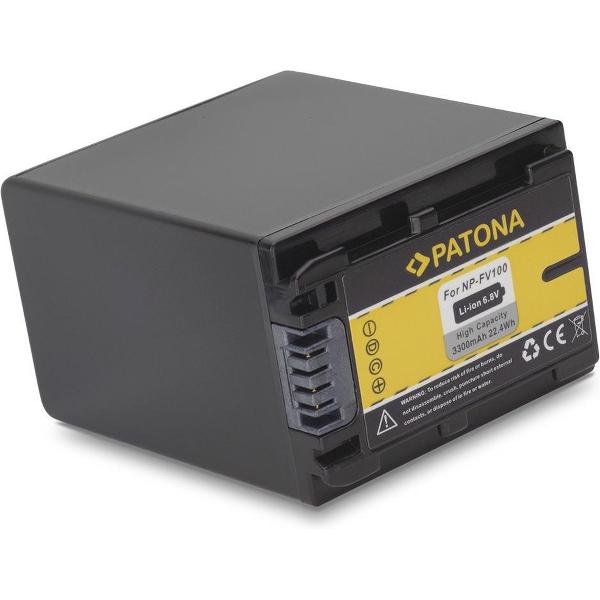 PATONA Battery f. Sony HDR-CX110 HDR-CX170 NP-FV30 NP-FV50 NP-FV100