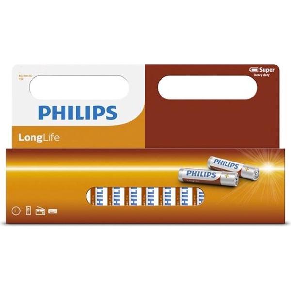 Philips longlife batterijen - 36-pack - AAA - Potlood
