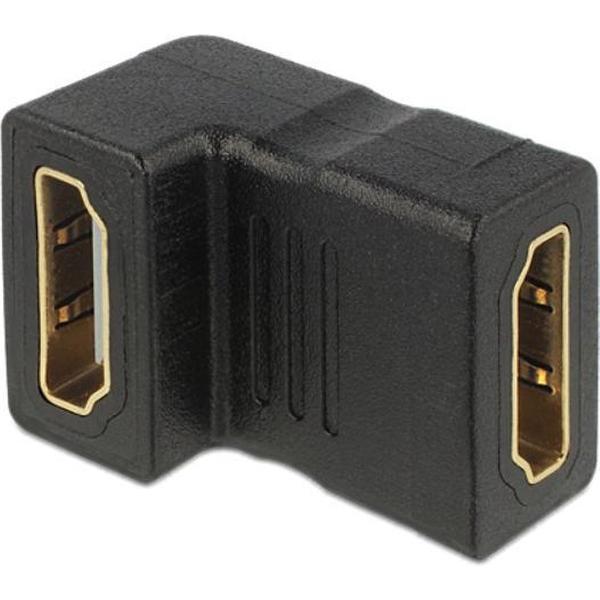 Delock - Adapter HDMI Buchse - HDMI Buchse 90° unten