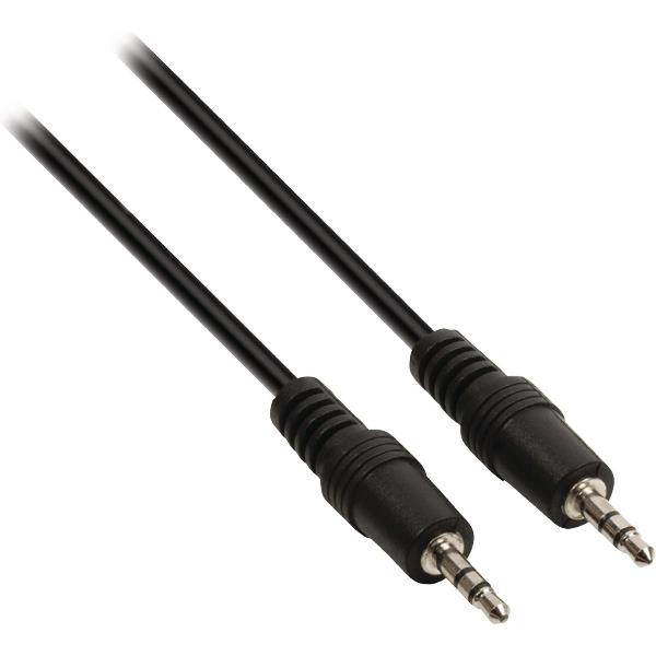 S-Conn 0.5m 3.5mm audio kabel 0,5 m Zwart