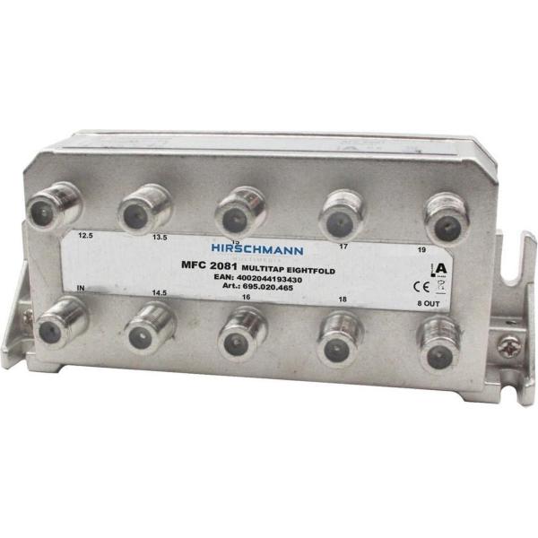Hirschmann multitap MFC2081 met 8 uitgangen / 5-1218 MHz
