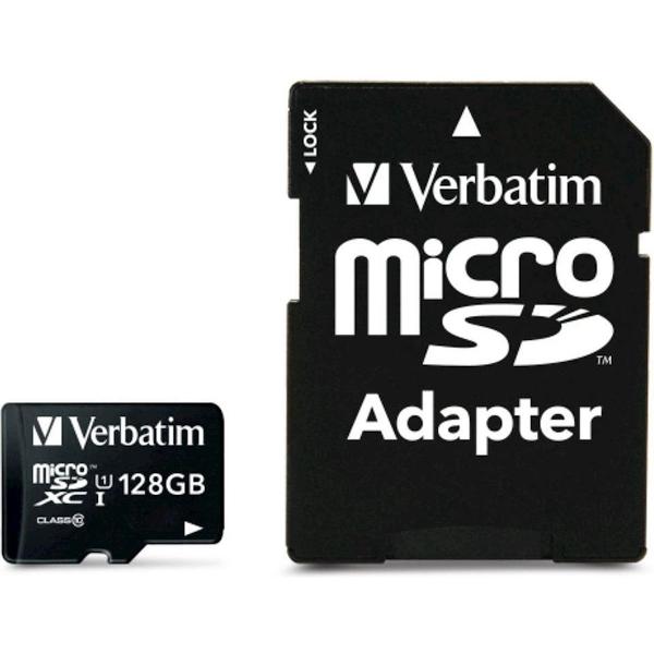 Verbatim Micro SDXC UHS-1 geheugenkaart / 128GB