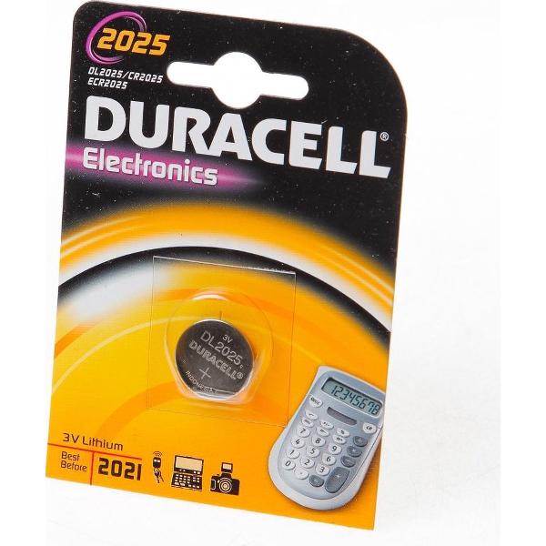 Duracell Knoopcelbatterij cr2025 3v litium