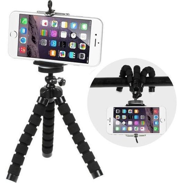 GadgetBay Tripod met anti-slip pootjes Softtripod Universele telefoonhouder