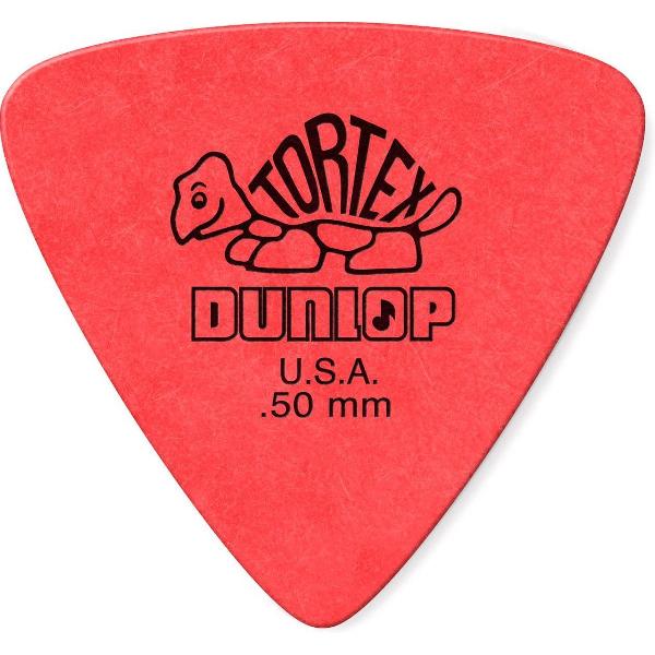 Dunlop Tortex Triangle Pick 0.50mm 12-pack plectrum