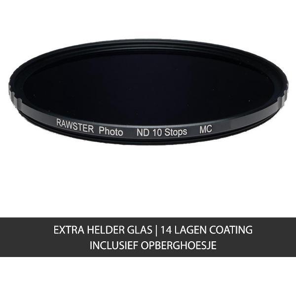 RAWSTER Photo • 10 Stops ND / Grijsfilter • 67mm • Slim frame • Multi-coated
