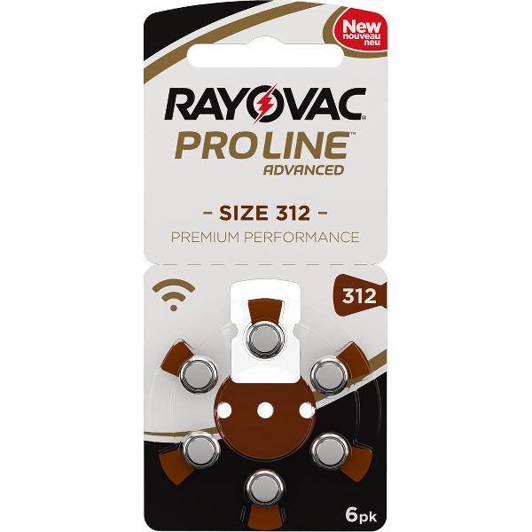 Rayovac 312 ProLine Advanced (Premium Performance) Zinc Air - 10 pakjes