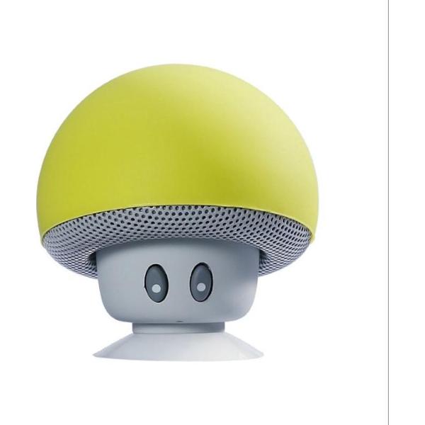 Mini Speakers (stofdicht) Draadloze Bluetooth Speakers - Groen / Geel