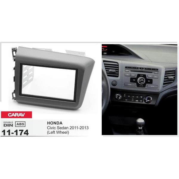 2-DIN HONDA Civic Sedan 2011-2013 (Left Wheel) inbouwpaneel Audiovolt 11-174