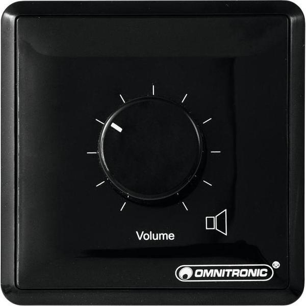 OMNITRONIC PA Volume Controller, 5 W mono bk