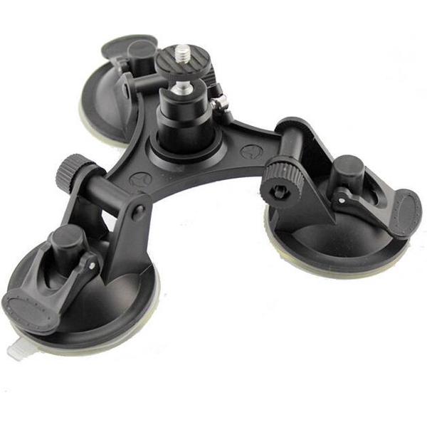 Klein Luxe Raamstatief met 3 zuignappen + balhoofd / Raamhouder