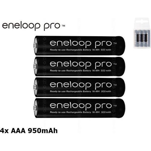 4 Stuks - AAA R3 Panasonic eneloop PRO Oplaadbare Batterij