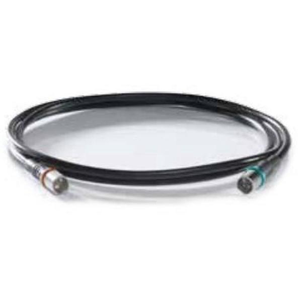 Wisi DS38U0150 coax kabel 1,5m | IEC female - F snel male | Zwart Modem Coax kabel