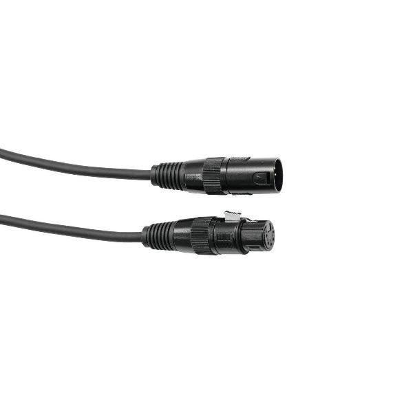 EUROLITE DMX-kabel XLR 5pin 15m zwart