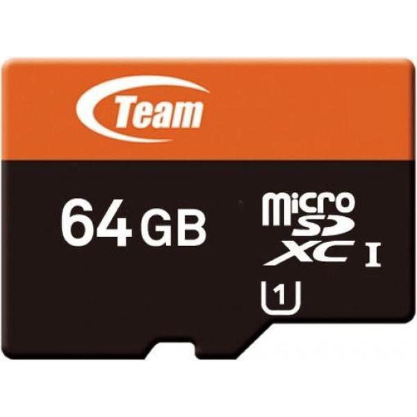 Team Group micro-SDXC, 64GB 64GB MicroSDXC flashgeheugen