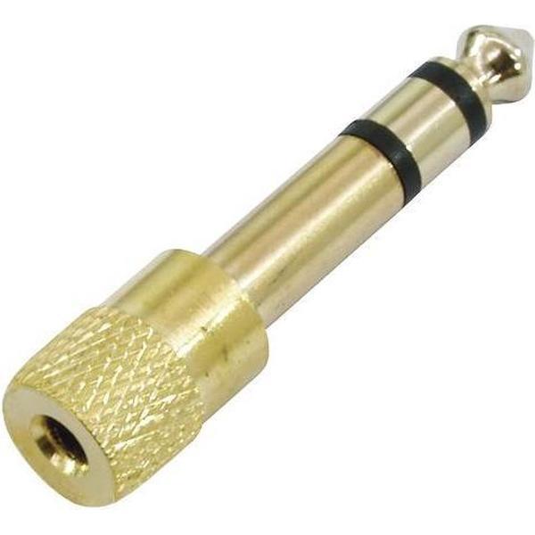 OMNITRONIC Adapter Jack(M)/3.5 Jack(F) 10x