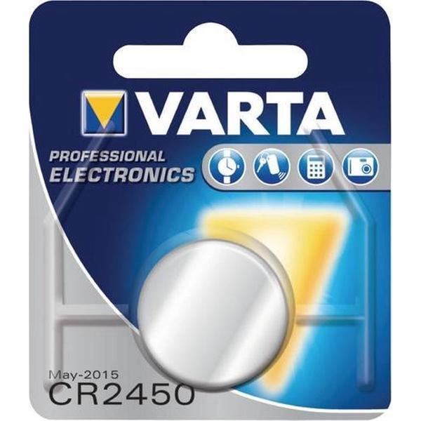 Varta Knoopcel Batterij CR2450 Lithium - 1 stuks