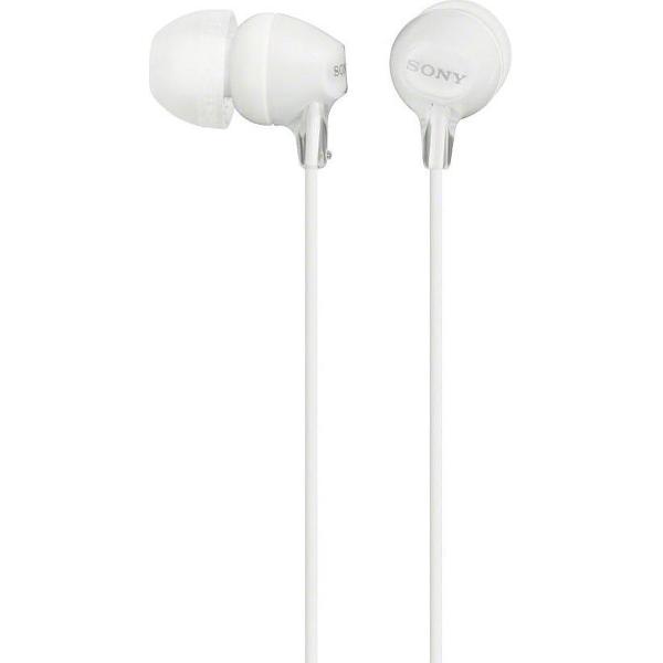 Sony MDR-EX15LPB - In-ear oordopjes - Wit