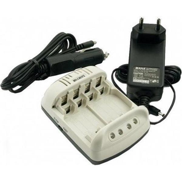 Maha Powerex MH-C401FS AA AAA NiMH AC/Auto Batterijlader