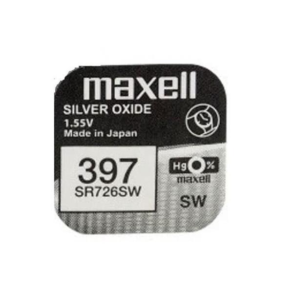 Maxell 18291200 huishoudelijke batterij Wegwerpbatterij SR726SW Zilver-oxide (S)