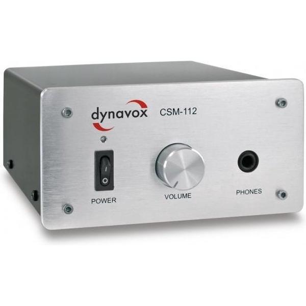 Dynavox CSM-112 2.0 kanalen Thuis Zilver