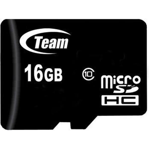 Team Group Micro SDHC Class 10 16 GB 16GB Micro SDHC Class 10 flashgeheugen