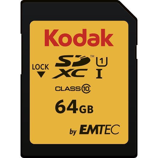 Emtec flashgeheugens SDXC 64GB Class10 U1