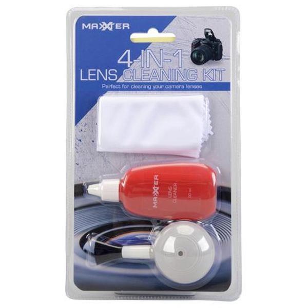 4-in-1 lens cleaning kit - camera lens schoonmaken - lens reinigen - reinigen fototoestel - stof binnenkant lens schoonmaken