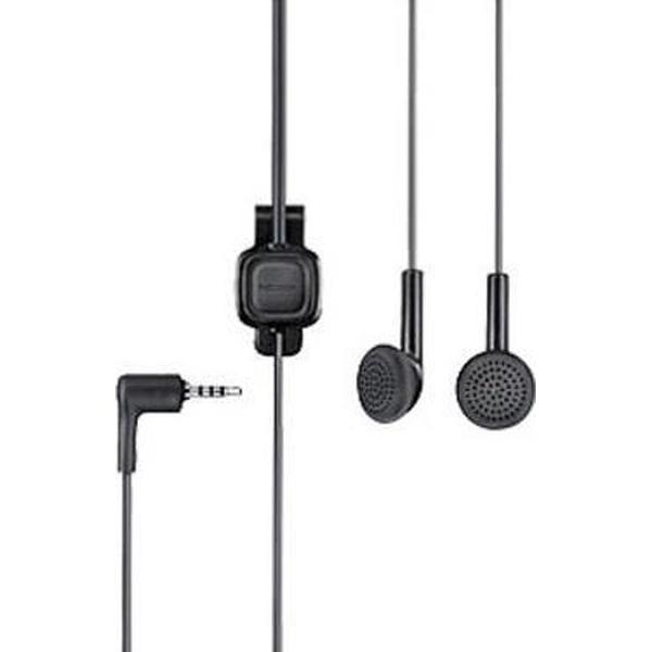 Nokia WH-101 In-ear Stereofonisch Bedraad Zwart mobiele hoofdtelefoon